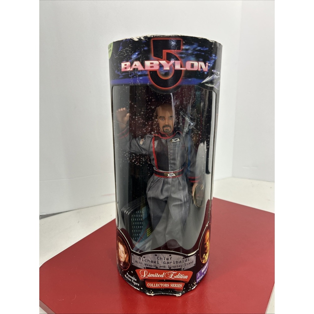 Babylon 5: Premiere Exclusive *Chief Michael Garibaldi*, 9" Figure, 1998 Diamond